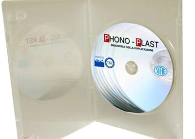 DVD BOX Slim Trasparente