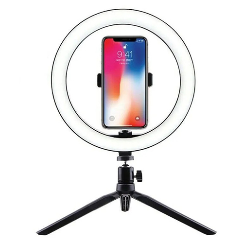 Luce per Selfie – Ring Light con Treppiede Personalizzata