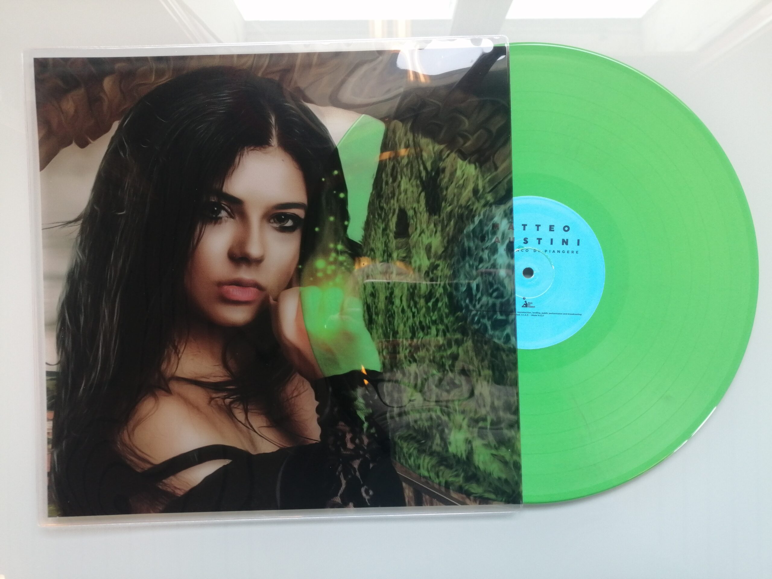 Cover Vinili - Busta in PVC trasparente con stampa personalizzata per dischi in vinile